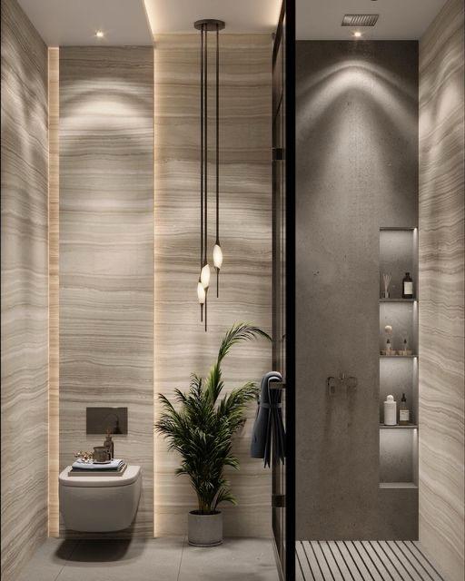 تركيب ديكورات دورات مياه